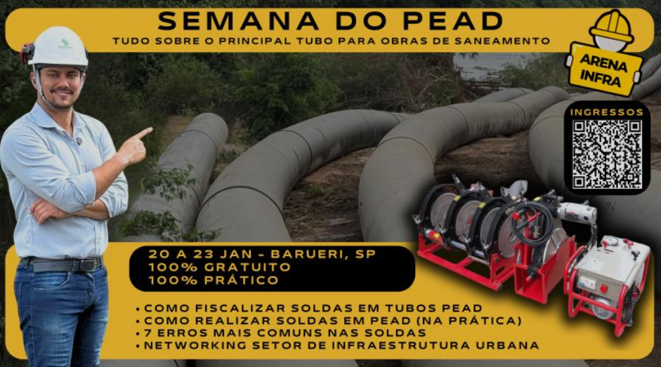 SEMANA DO PEAD ARENA INFRA ACONTECE EM JANEIRO DE 2026